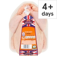 Shazans Halal Whole Chicken Large 1.8Kg-2.2Kg