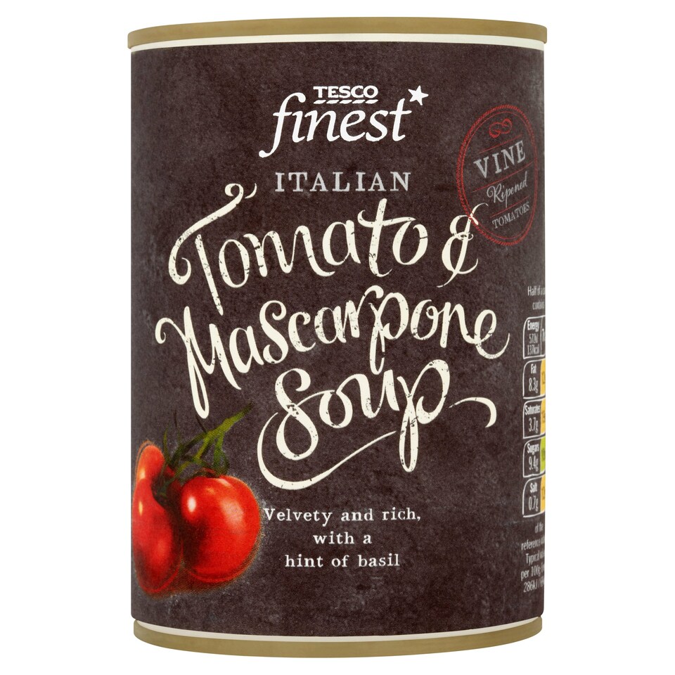 Tesco Finest Tomato & Mascarpone Soup 400G