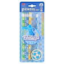 Football Pencil Set HB 10 pcs