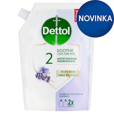 Dettol Tekuté mydlo upokojujúca levanduľa náhradná náplň 500 ml