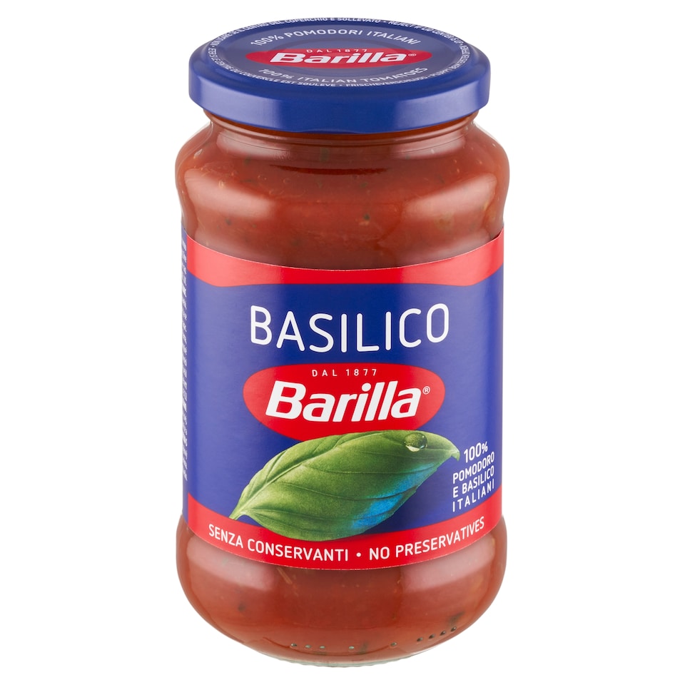image 1 of Barilla Basilico Tomato Sauce with Basil 400g