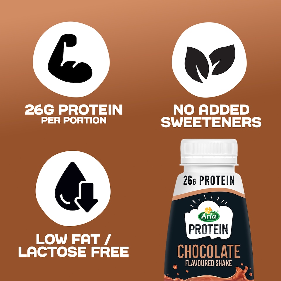 image 1 of Arla Protein Chocolate Milk Shake 482ml