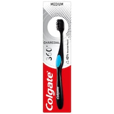 Colgate 360 Charcoal Manual Toothbrush