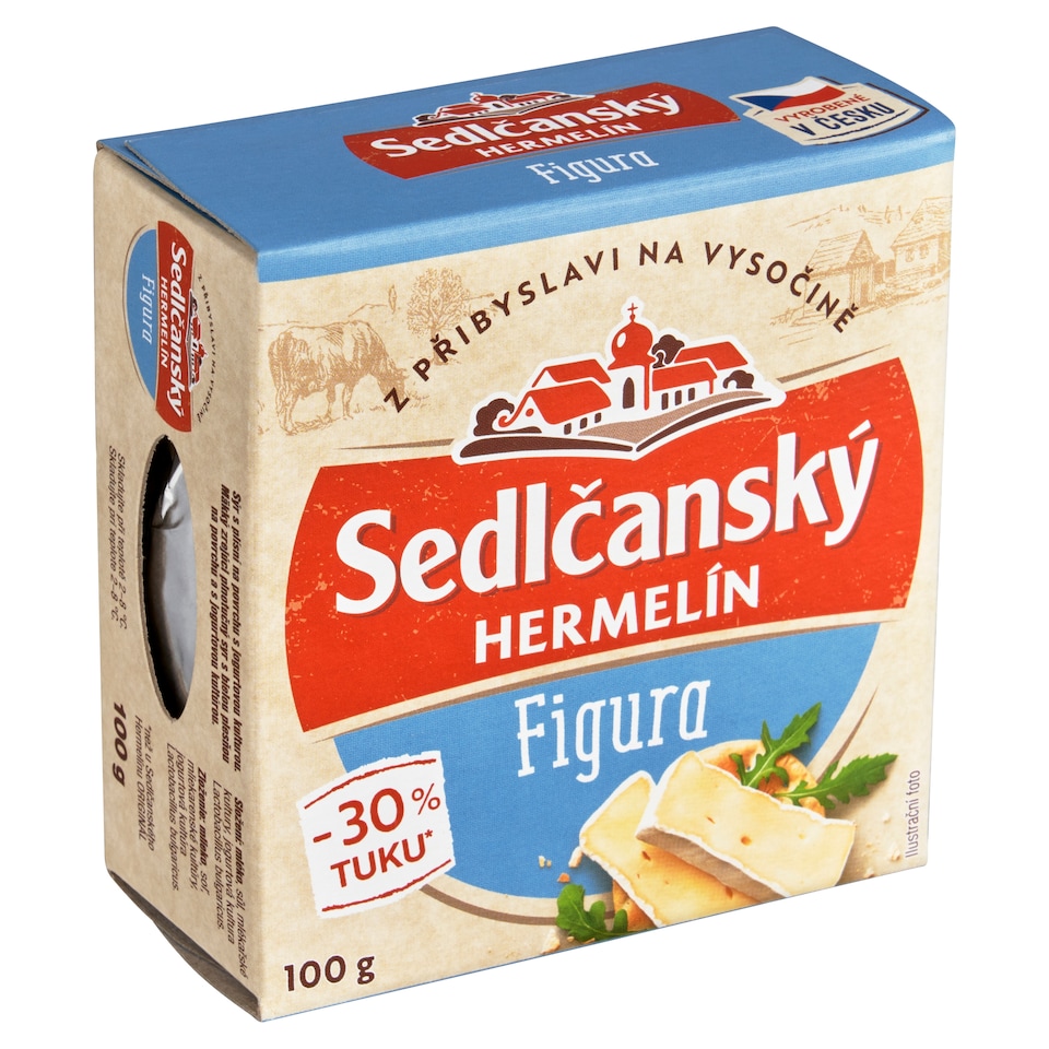 Obrázek 1 pro produkt Sedlčanský Hermelín figura 100g