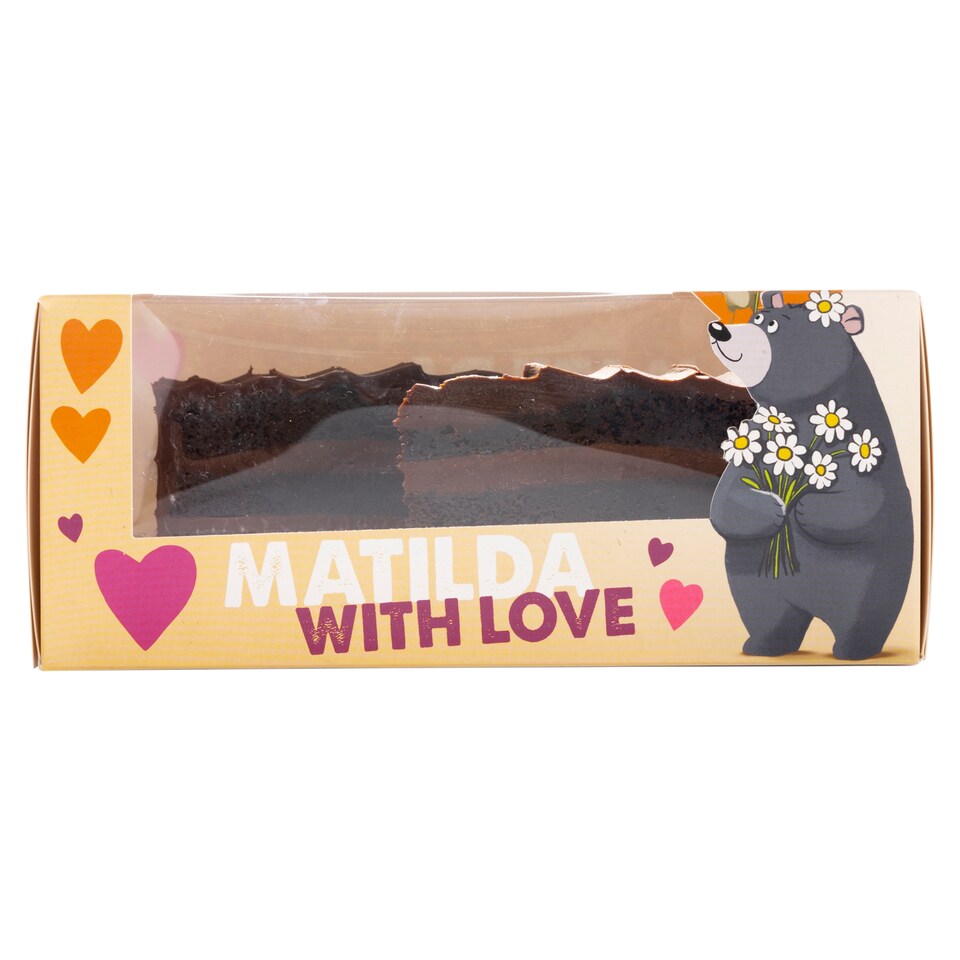 Studio Bakery Matilda chocolate cake with Love