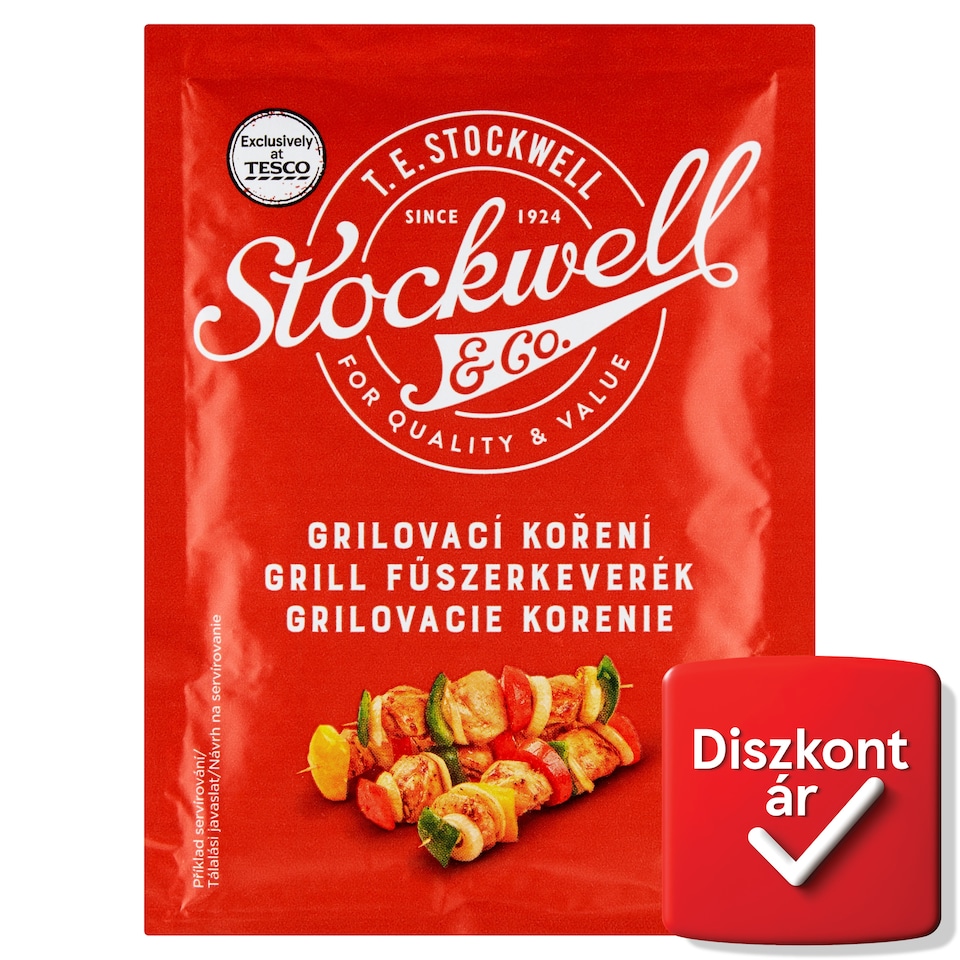 Stockwell & Co. grill fűszerkeverék 30 g