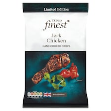 Tesco Finest Jerk Chicken Handcooked Crisps 150G