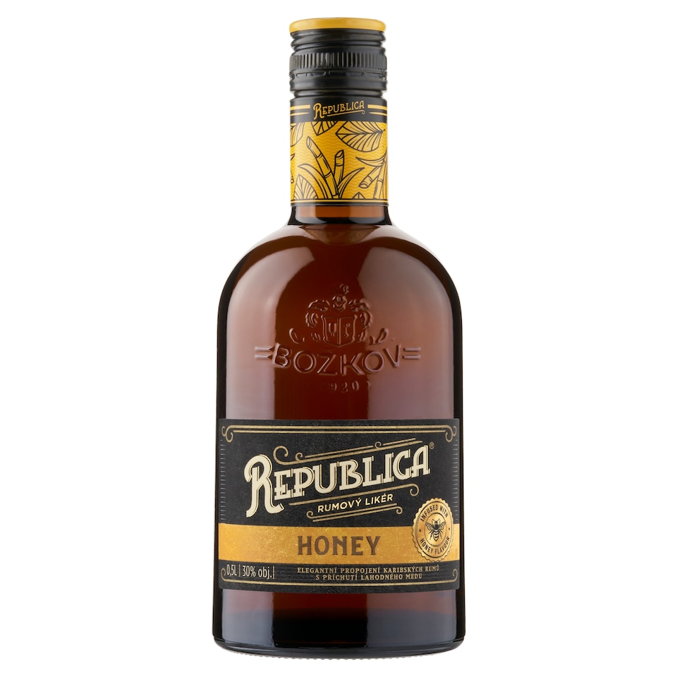 Božkov Republica Honey 0,5l