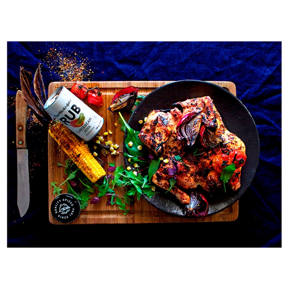 image 1 of Cape Herb & Spice Rub Caribbean Jerk Seasoning 100g