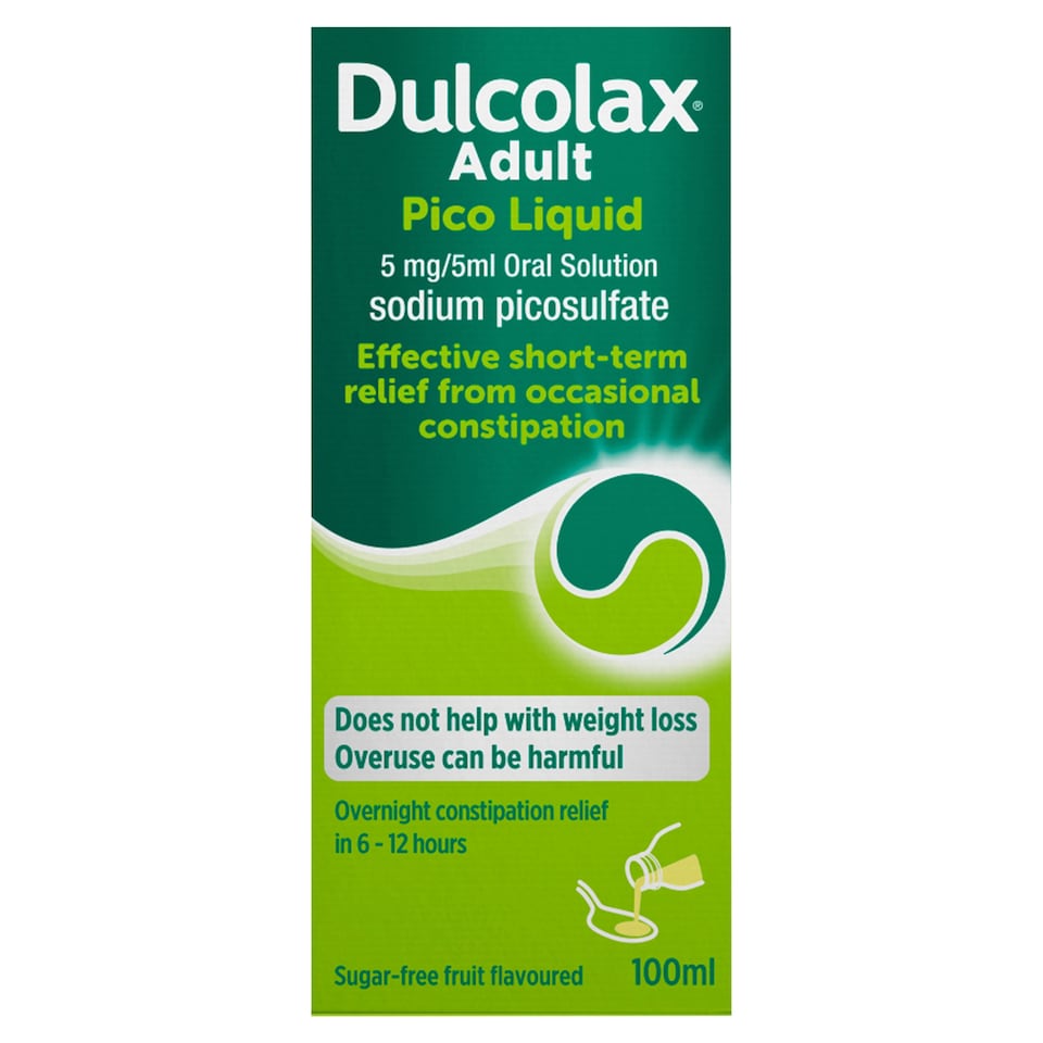 image 1 of Dulcolax Pico Liquid Fruit Flavoured Laxative Syrup 100ml