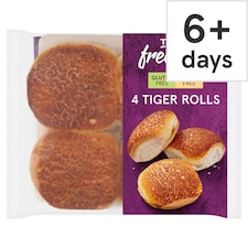 Tesco Free From Tiger Rolls 260g