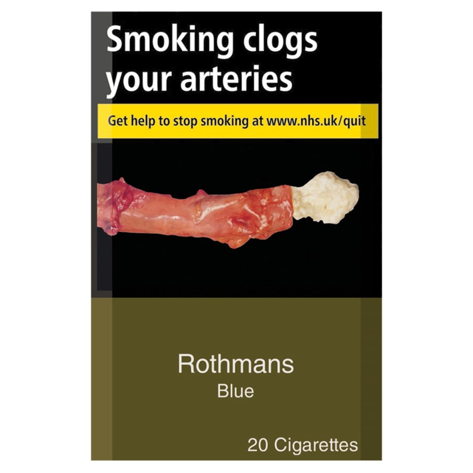 image 1 of Rothmans Blue 20 Cigarettes