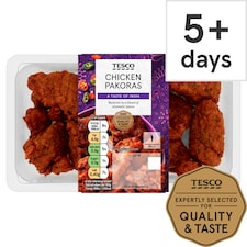 Tesco A Taste of India Chicken Pakoras 150g