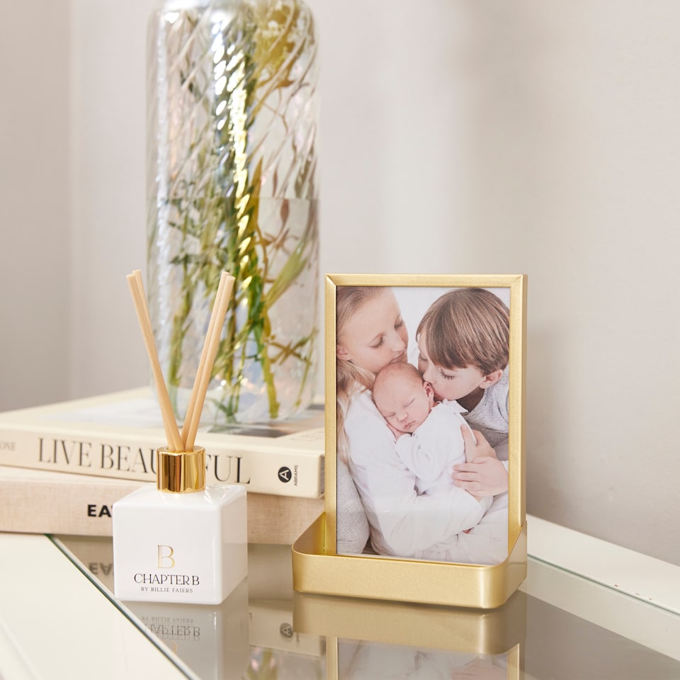image 1 of Chapter B Gold Shelf Photo Frame 6X4