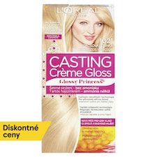 L'Oréal Paris Casting Creme Gloss, semipermanentná farba 1021 KOKOSOVÁ PUSINKA, 48 +72 +60 ml