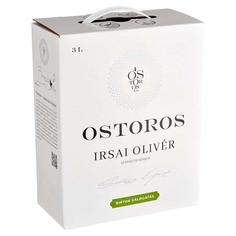 image 1 of Ostorosbor Bag-In-Box Duna-Tisza közi Irsai Olivér Dry White Wine 11,5% 3 l