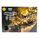 image 1 of Tesco 768 Warm White Cluster LED Christmas Lights