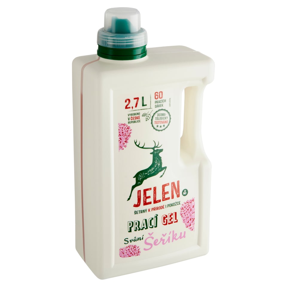 Obrázek 1 pro produkt Jelen Prací gel s vůní šeříku 60 pracích dávek 2,7l