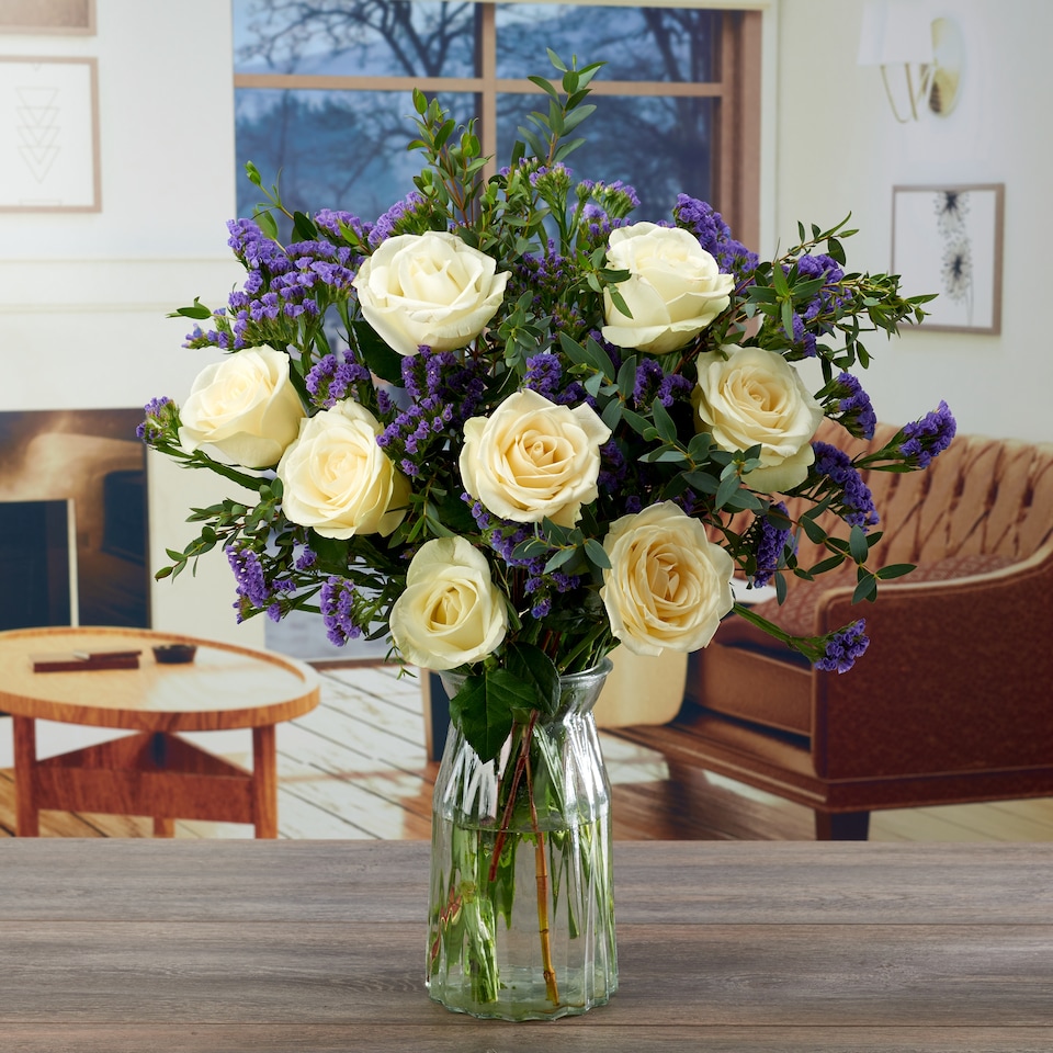 image 1 of Tesco Rose Duo Bouquet