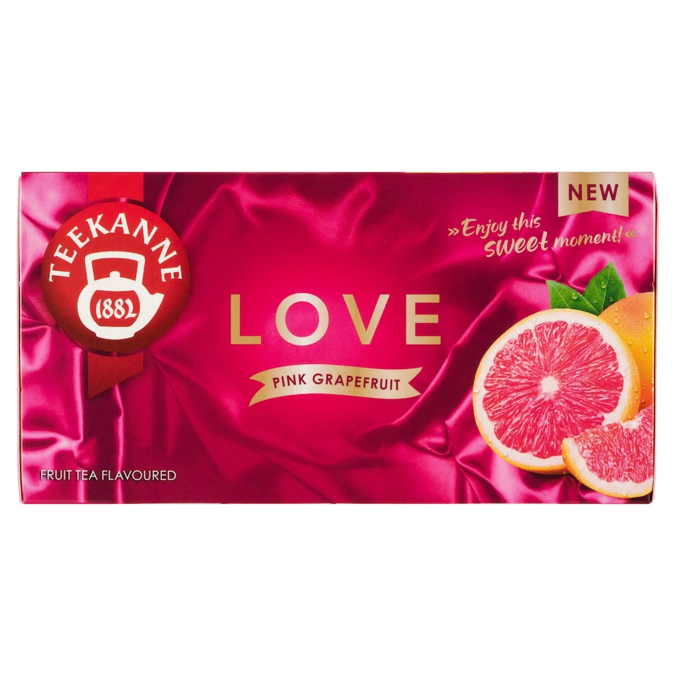 obrázok 1 z Teekanne Love Pink Grapefruit ovocno-bylinný čaj 20 x 2,25 g (45 g)
