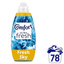 Comfort Ultra Fresh & Protect Fresh Sky Fabric Conditioner 78 Washes 1170ml