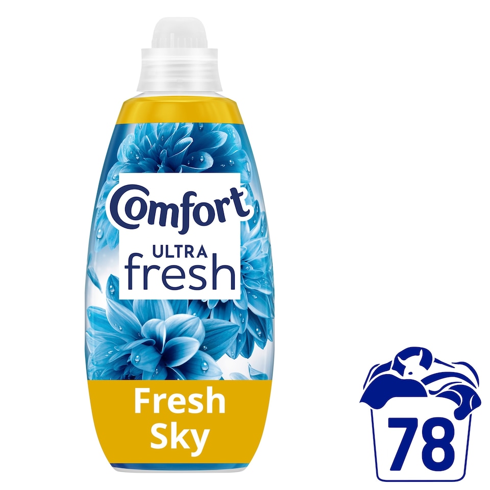 image 1 of Comfort Ultra Fresh & Protect Fresh Sky Fabric Conditioner 78 Washes 1170ml