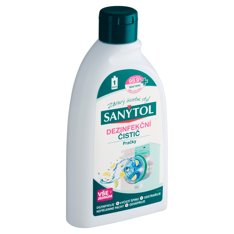 Obrázek 1 pro produkt Sanytol Dezinfekční čistič pračky 240ml