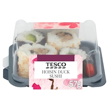 Tesco Hoisin Duck Sushi 57G