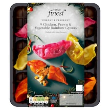 Tesco Finest 9 Rainbow Gyoza Selection 180G