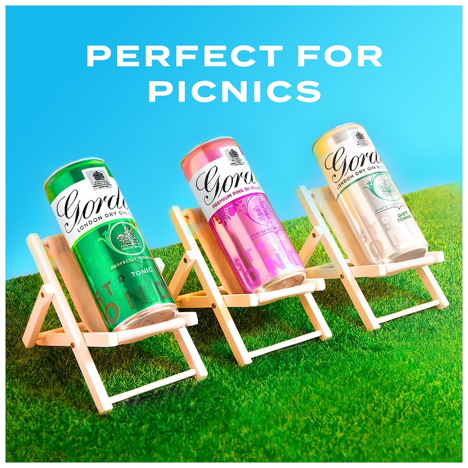 image 1 of Gordon's Dry Gin & Slimline Tonic Premixed Can 5% Vol 250ml