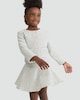 image 4 of F&F x Samantha Faiers 2-Piece Tweed Jacket and Skirt Set in Cream