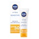 image 1 of NIVEA SUN UV Face Soothing Sensitive Sun Cream SPF50, 50ml