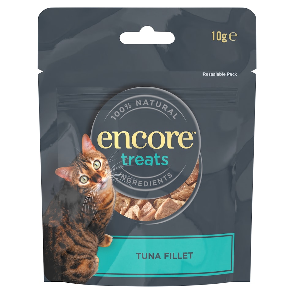 image 1 of Encore Tuna Fillet Freeze Dried Cat Treats 10g