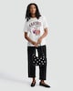 image 2 of F&F Pure Cotton Amore Les Figues Graphic T-Shirt in Cream