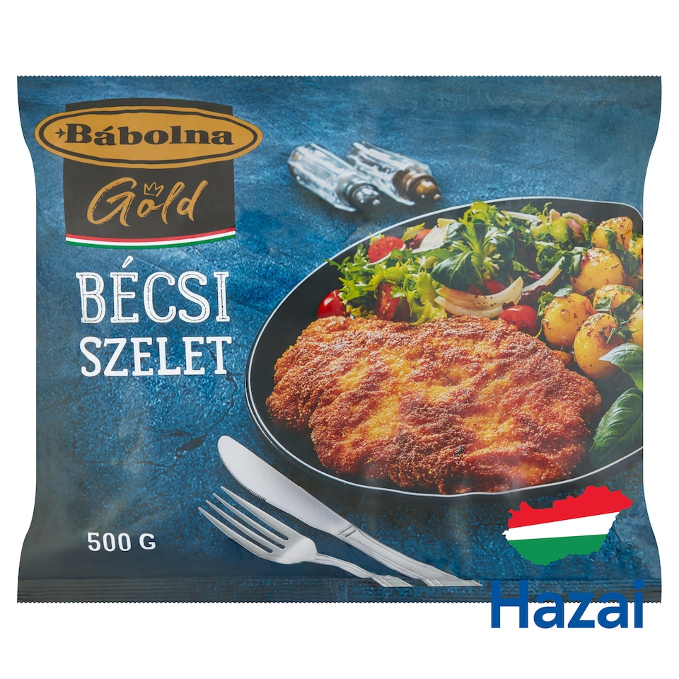 Bábolna Gold gyorsfagyasztott panírozott bécsi szelet 500 g