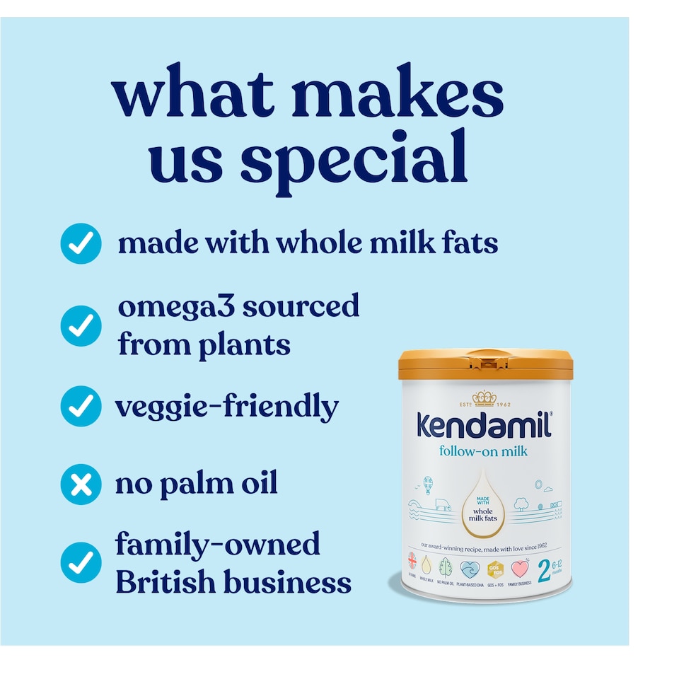 image 1 of Kendamil Follow On Milk 2 From 6 To 12 Months 800G