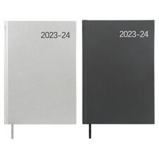 Tesco 2023/2024 Casebound Diary A5 Dtp Assorted