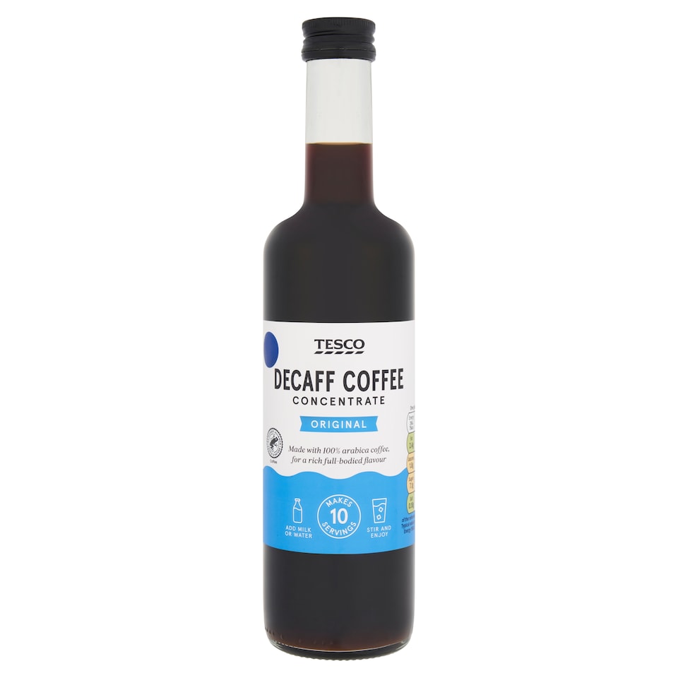 Tesco Original Decaffeinated Coffee Concentrate 500ml