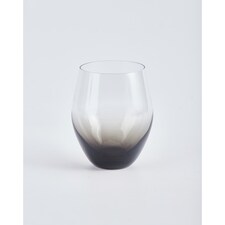 F&F Home Smoke Ombre Stemless Wine Glass