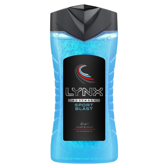 Lynx Sport Blast Shower Gel 250Ml Tesco Groceries
