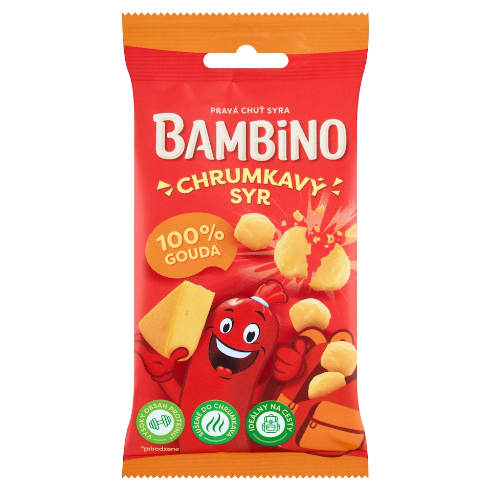obrázok 1 z Bambino Chrumkavý syr gouda 20 g