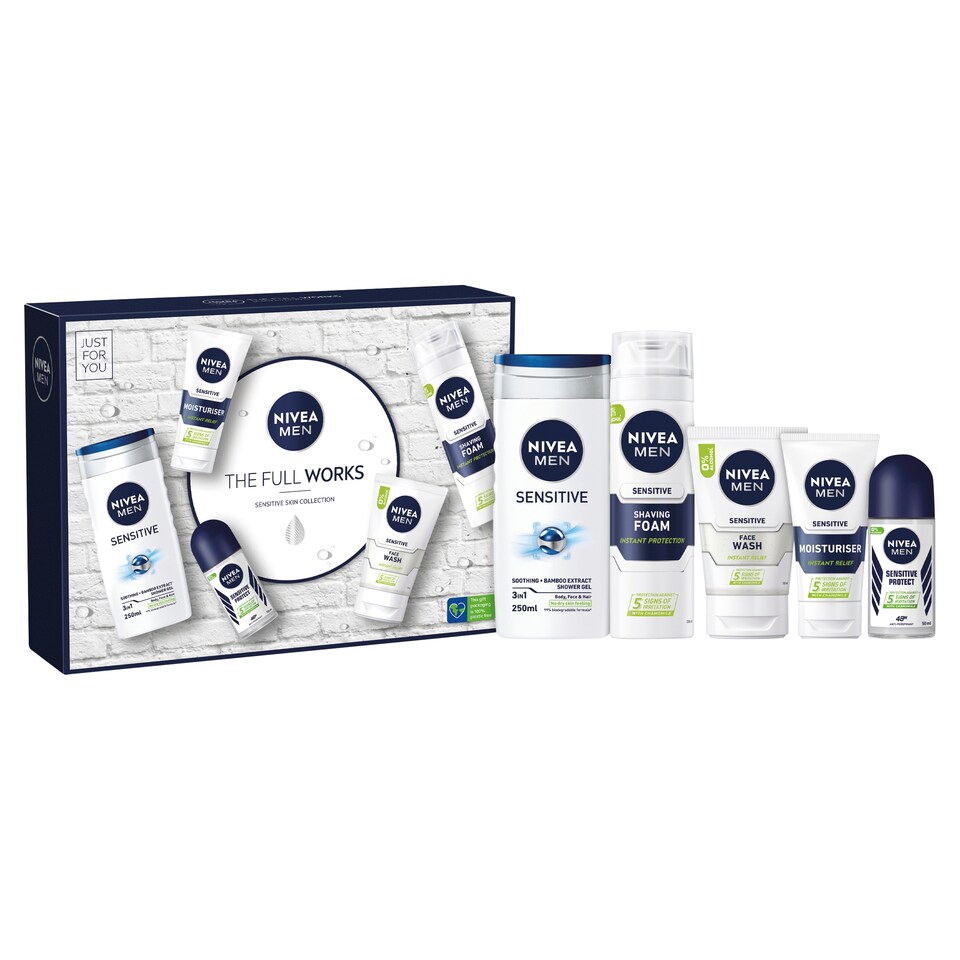 image 1 of Nivea Men The Full Works Gift Set