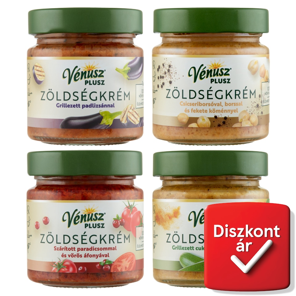 Vénusz Plusz zöldségkrém 180 g
