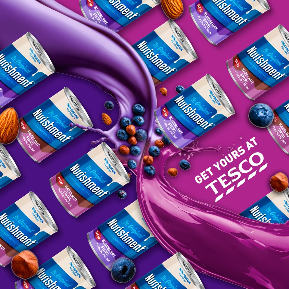 image 1 of Nurishment Hazelnut Swirl Flavour Fusion 400g