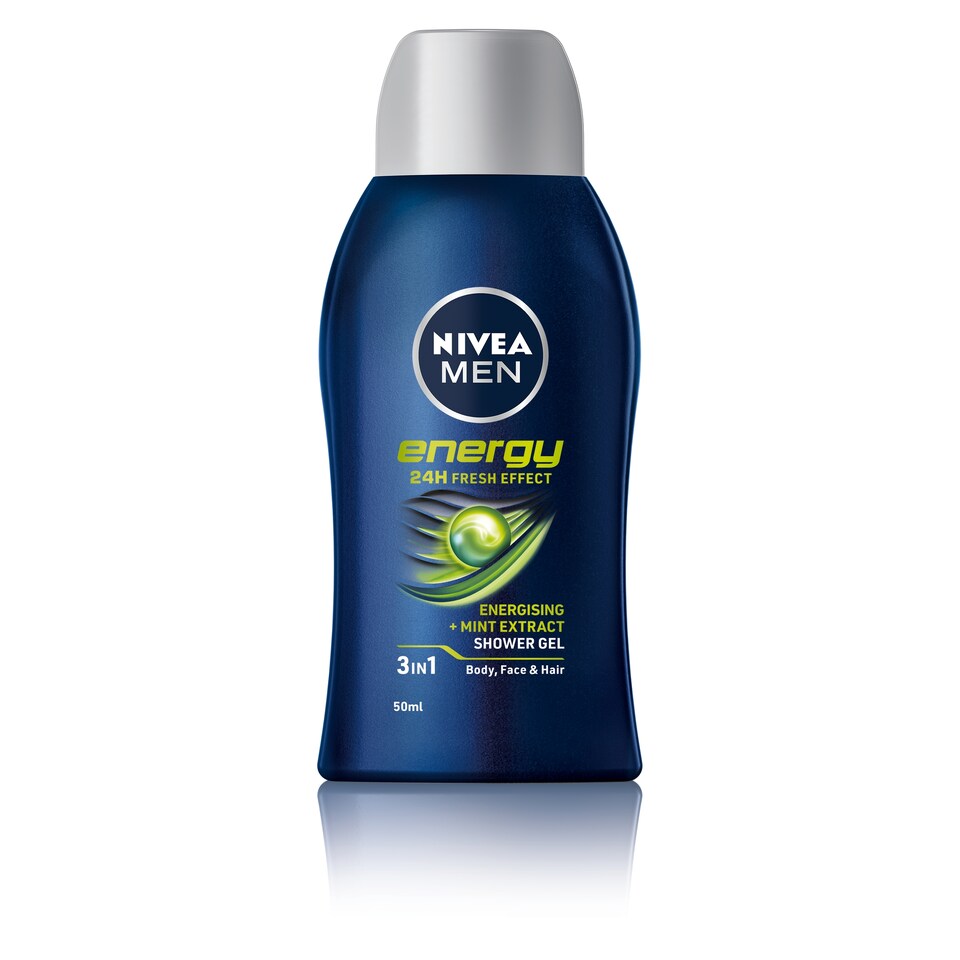 image 1 of Nivea Bathcare Energising S/Gel For Men 50Ml