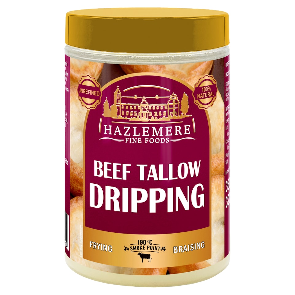 HAZLEMERE Premium Beef Dripping 320g