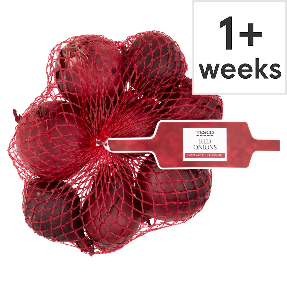 Tesco Red Onion 750G