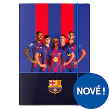 FCB Gumová složka karton A5