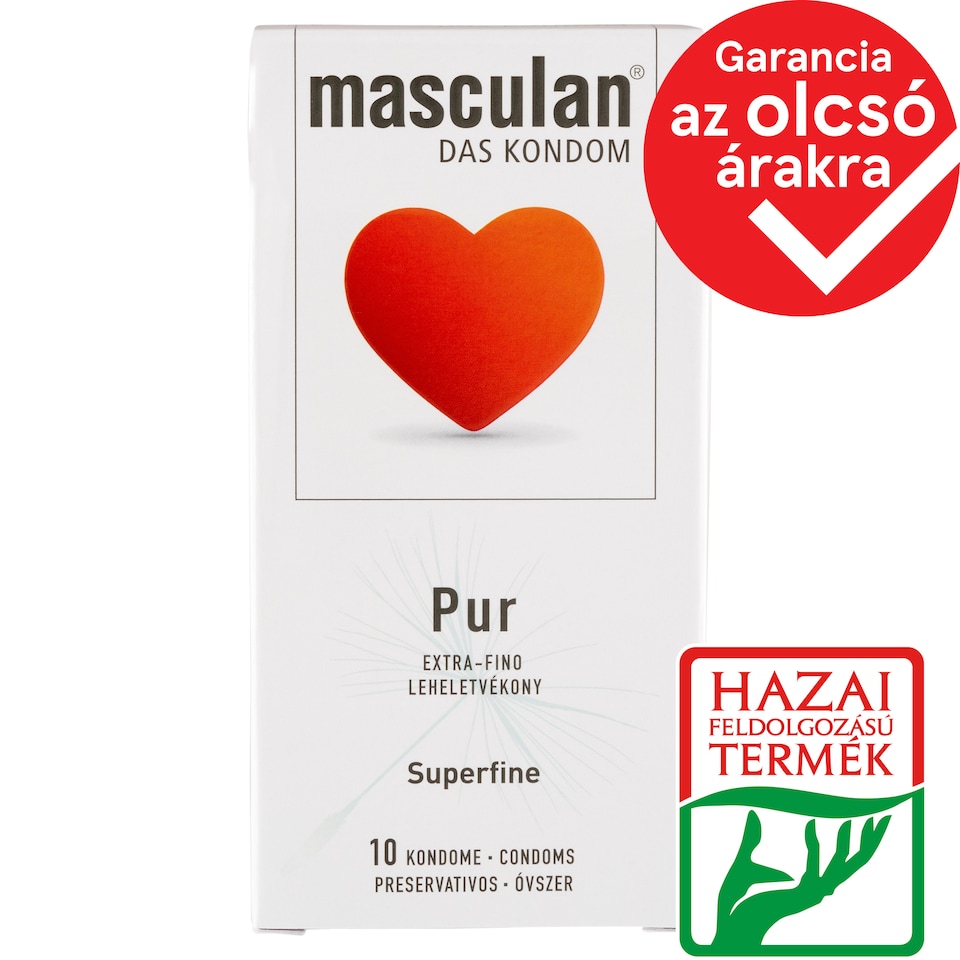 Masculan Pur Superfine Condoms 10 pcs