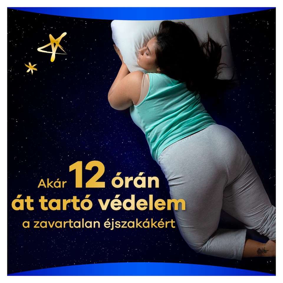 Always Ultra Secure Night Extra (5-ös Méretű) Szárnyas Betét Egészségügyi Betét, 10 Db 1. kép